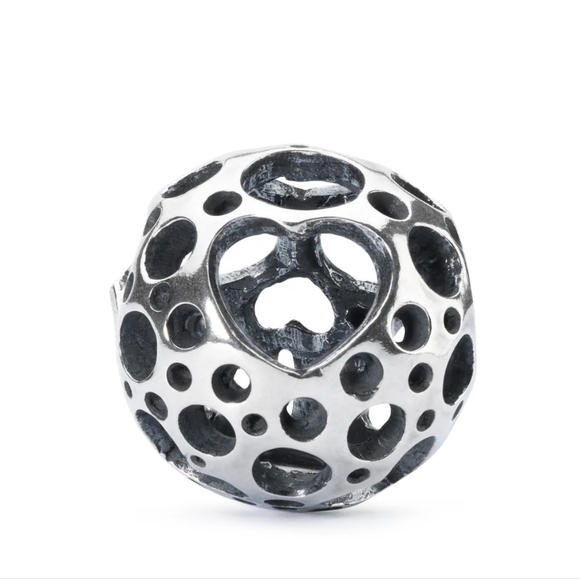 SOLD Trollbeads Mexican Sugar Skull 925 Sterling Silver - Picture 3 of 4